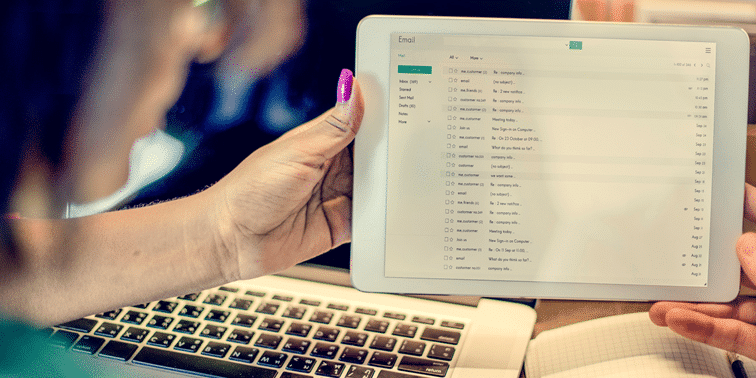 Ipad email
