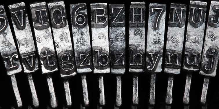 Typewriter Typeface Font
